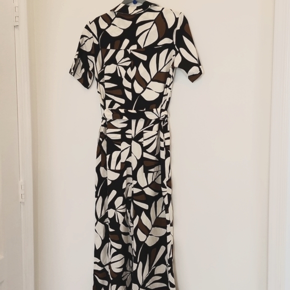 TABITHA BROWN WIDELEG JUMPSUIT ANIMAL PRINT SIZE XS/S - Picture 5 of 5